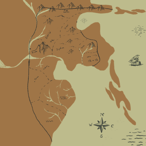 politische Karte von Miri